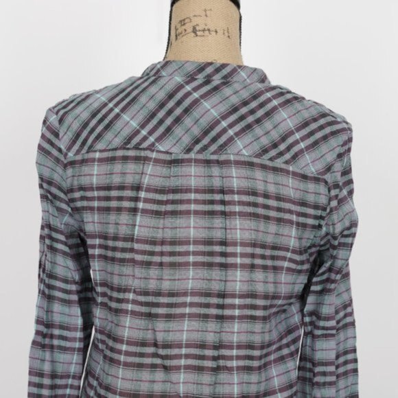 Zara Casual Button Down Long Sleeve Shirt size S - Picture 9 of 12
